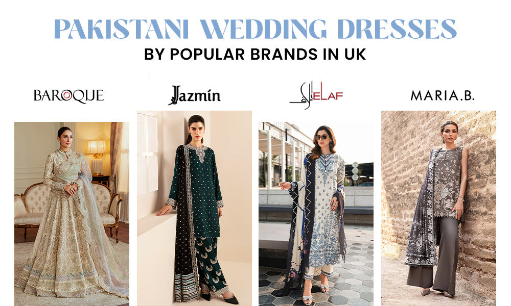 Pakistani Wedding Dresses By Popular Brands in UK  String & Thread UK